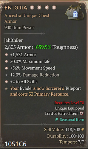 Diablo season 15 - 4, 🔥